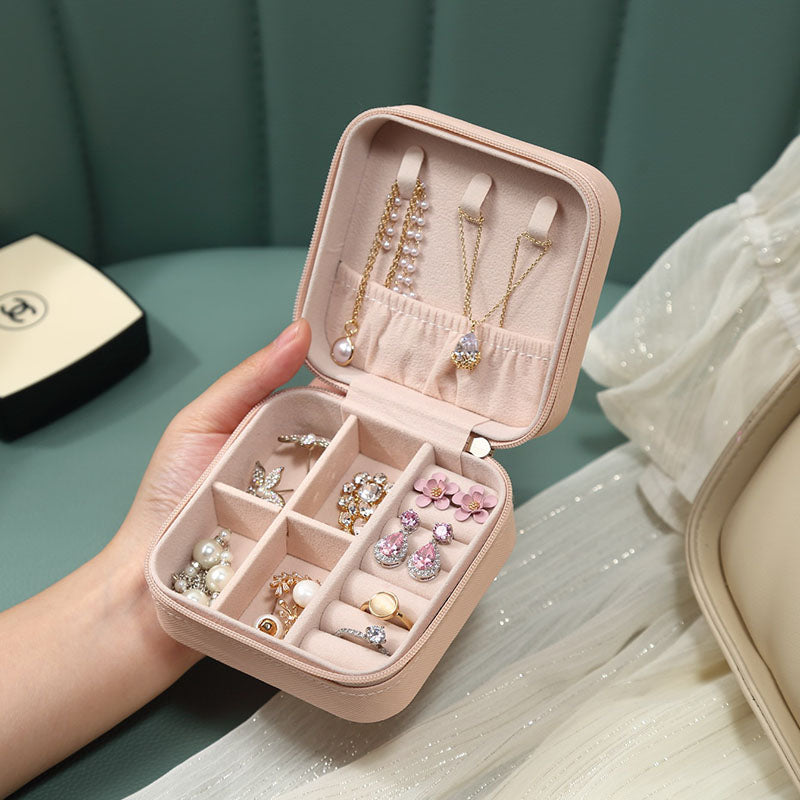 Velvet Glass Ring Earring Jewelry Display Organizer Box Flannelette Jewelry  Box Tray Holder Storaging Cases Sorting Box 2023 New - Jewelry Packaging &  Display - AliExpress
